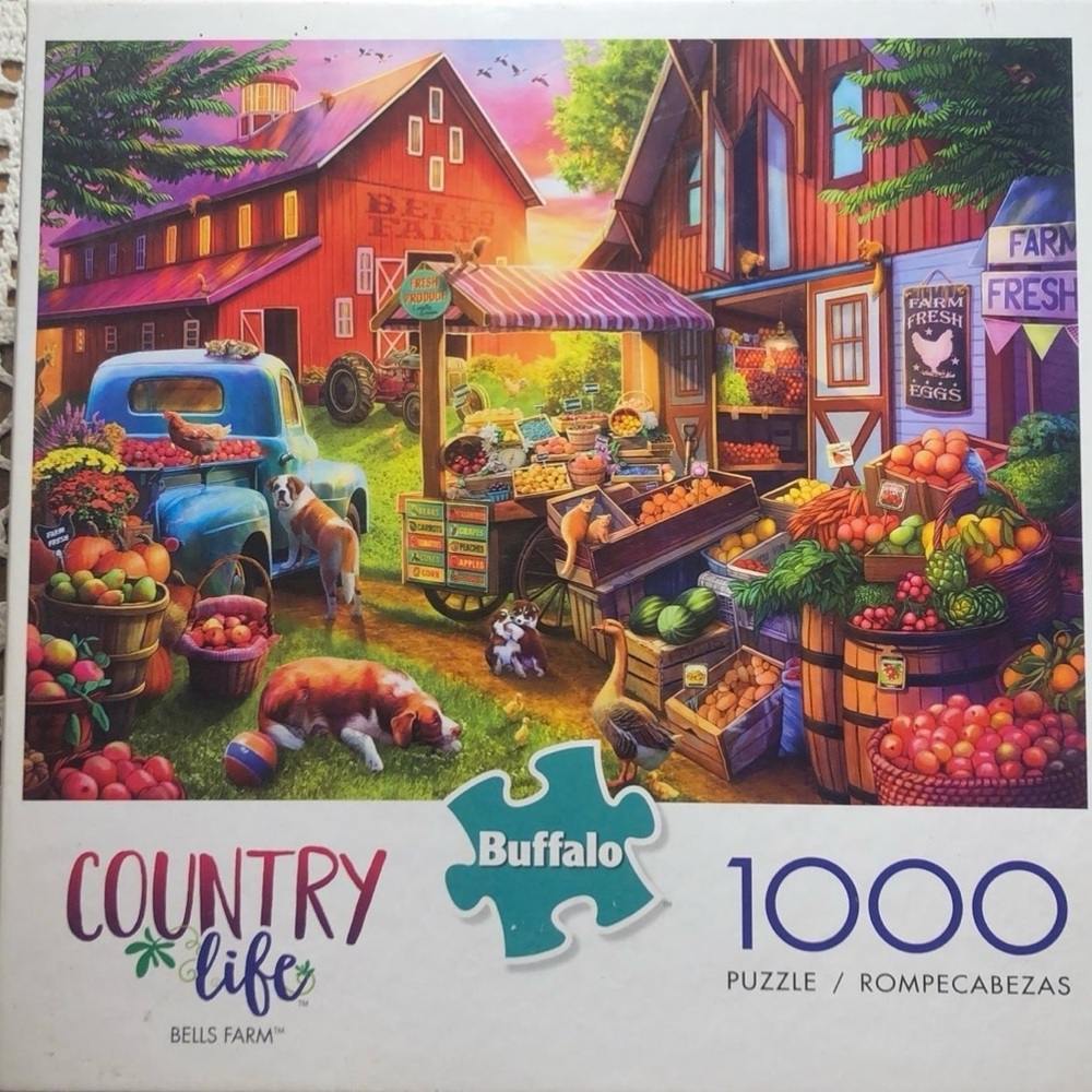 Buffalo David Bitton Red and Blue Puzzle Games